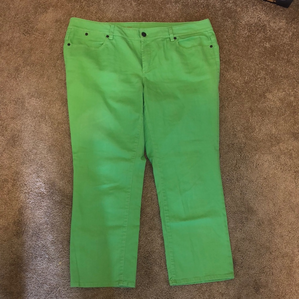 Talbot’s W-Signature crop flare pants